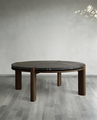 Pyet Round Marble Top Coffee Table