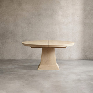 Leighton Round Extension Dining Table with Leaves