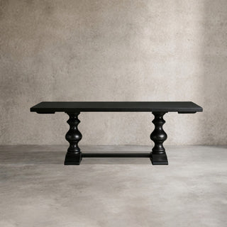 Tuscany Wood Extension Dining Table (Oval Poplar): Casual Style Dining Room Meal & Gathering Table