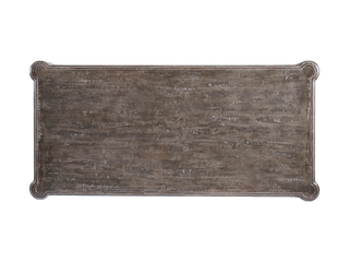 Alessia Bellarte Solid Wood Dining Table – Hand-Painted Italian Artisan Design
