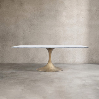 Aero Stone Rectangular Dining Table