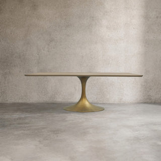 Aero Wood Rectangular Dining Table