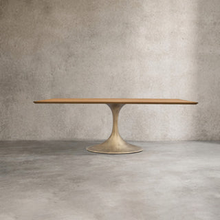 Aero Wood Rectangular Dining Table