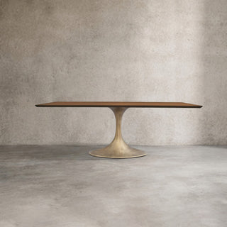 Aero Wood Rectangular Dining Table
