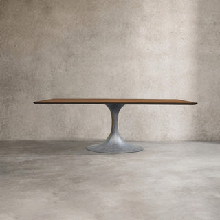 Aero Wood Rectangular Dining Table