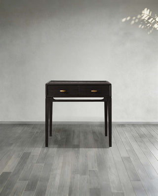 Mid Century Modern Nightstand Ash Wood – Bedroom Bedside Storage Cabinet Table