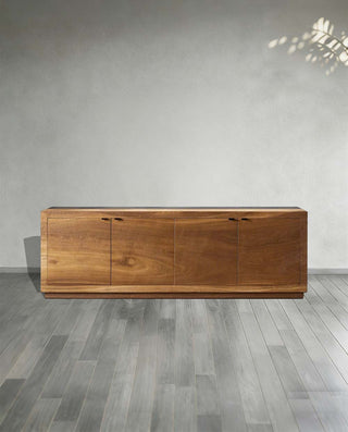 Acacius Yukas Wood Sideboard - Rustic TV Stand & Media Console for Living Room & Entryway