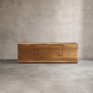 Acacius Yukas Wood Sideboard - Rustic TV Stand & Media Console for Living Room & Entryway