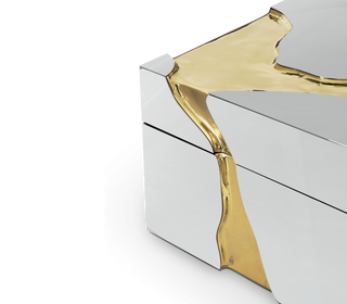 Luxury Lapiaz Watch Box with Polished Stainless Steel & Premium Watch Storage Design