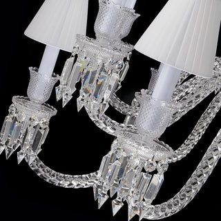 Replica Paris Baccarat Chandelier High Quality Crystal Chandelier with 24 Lampshades