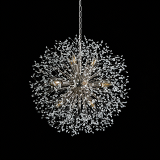 Dandelion Crystal Sputnik Round Chandelier