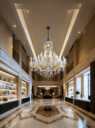 62 Lights Big Maria Theresa Chandelier 69"W 85"H