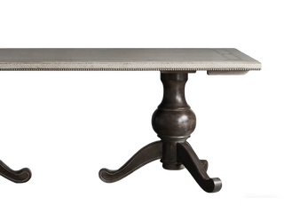 Girardi Bellarte Rectangular Dining Table – Solid Wood Modern Sculptural Base