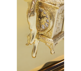 Luxury Surreal Watch Winder Safe Inspired by Salvador Dalí with Gold-Plated Finish & Secret Storage