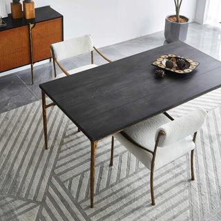 Hand-Forged Metal Medieval Style Dining Table