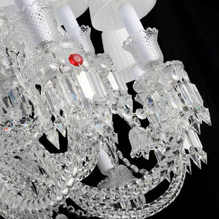 36 Lights Baccarat Crystal Lighting with Lampshades
