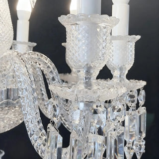 36 Lights Replica Baccarat Solstice Chandelier Clear Big Baccarat Lighting