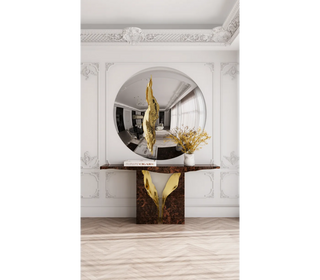 Lapiaz Consoles Azulejo Karst Sculpture Entryways Cabinet Table