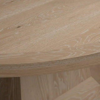 Leighton Round Extension Dining Table with Leaves