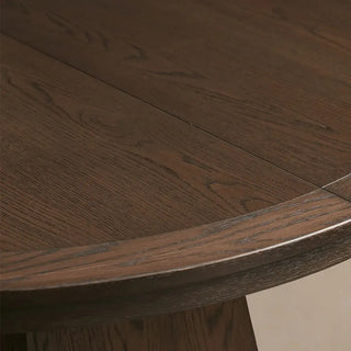 Leighton Round Extension Dining Table with Leaves