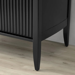 Louis Wood Bar Cabinet Constructivist-Inspired Wine Cabinet With Drawer