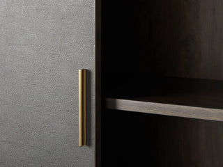 Malone Solid Wood Double Door Tall Cabinet