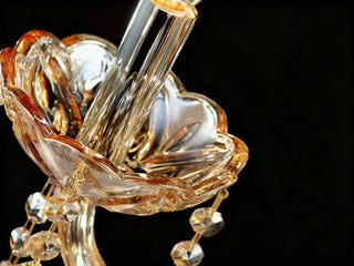 50 Lights Tiered Chandelier 63X61 Inch Large Gold Crystal Chandelier Lighting