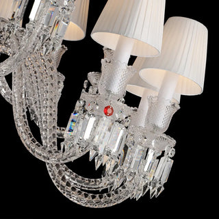 16 Lights Oval Baccarat Lighting with Lampshades