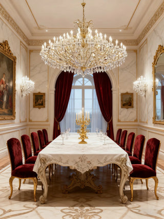 86 Inch Extra Wide Maria Theresa Chandelier for Wedding Hall 87"W 59"H