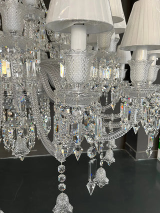 Custom Made 18 Lights Zenith Chandelier Baccarat Chandelier Crystal Lighting