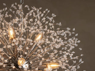 Dandelion Crystal Sputnik Round Chandelier