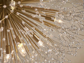 Dandelion Crystal Sputnik Round Chandelier