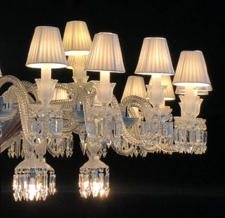 Duplicated 36 Lights Paris Baccarat Crystal Lighting Chandelier