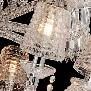 High-end Replica 24 Lights Le Roi Soleil Chandelier Baccarat Crystal Lighting