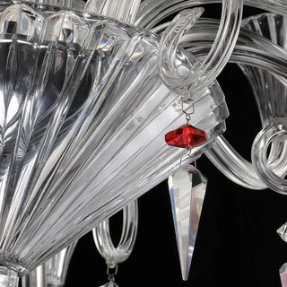 High Quality 18 Lights Replica Mille Nunits Baccarat Chandelier Clear Crystal Lighting