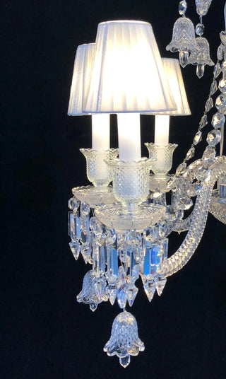 High Quality Lustre Baccarat Copied Zenith Baccarat 8 Lights Chandelier
