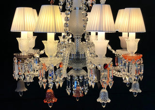 High Quality Lustre Baccarat Copied Zenith Flou Chandelier Baccarat Crystal Lighting