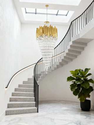 Luxxu Trump Chandelier  35" W  71"H