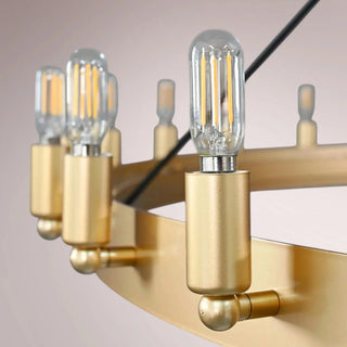 Cemino Vintage Filament Round Chandelier