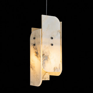 Modern Sculptural LuxuryStone Pendant Light