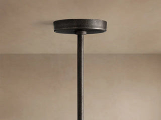 Modern Textured Cast Brass Round Chandelier