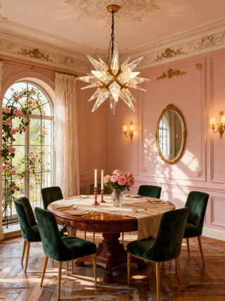 Star crystal chandelier 98058B