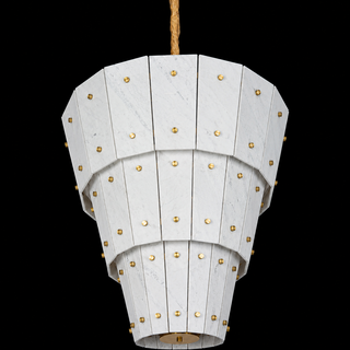 Modern Tapered Luxury Marble Chandelier