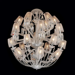 24 Lights Ball Shape Baccarat Crystal Lighting