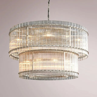San Frank Two-Tier Round Chandelier