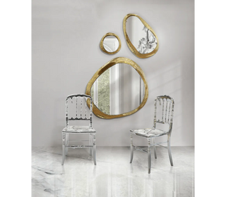 Emporium Silver Surrealist Cast Aluminium Luxury Chair