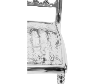 Emporium Silver Surrealist Cast Aluminium Luxury Chair