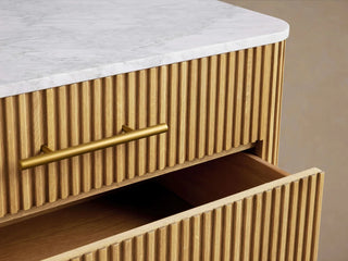 Finley Closed Nightstand & Three-Drawer Chest