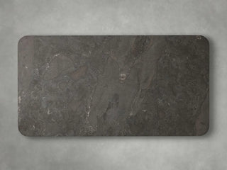 Finley Dining Table: Modern Minimalist Stone Top Column Base Dining Table