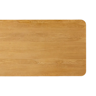 Finnley Rectangular Wood Dining Table – Solid Wood Hand-Finished Modern Table